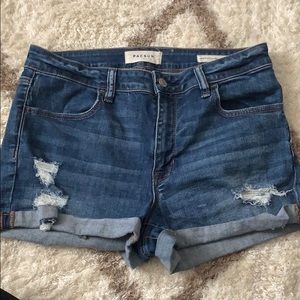 Dark wash PacSun shorts